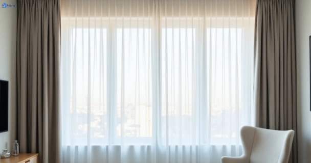 Restored vibrant drapes in carseldine QLD after Matty Curtain Cleaning